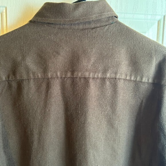Northwest Territory Mens 100% acrylic  brown  Button Down ‎ SZ XL Pre-owned - Picture 6 of 6